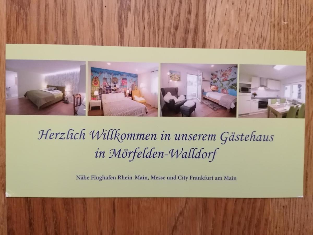 Gastehaus A Und D Fischer Mörfelden-Walldorf Eksteriør billede